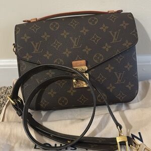 Louis Vuitton Brown Monogram Crossbody Bag